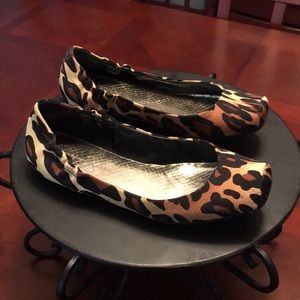 Jessica Simpson Leopard Ballet Flats
